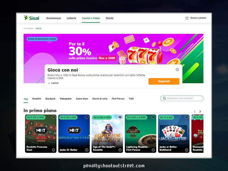 App Sisal per scommesse e casinò online - Panoramica, qualità e download